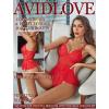 image:imageAvidlove Sexy Teddy Lingerie for Women Lace Bodysuit One Piece Mini BabydollCarimine Red