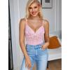 image:imageAvidlove Sexy Teddy Lingerie for Women Lace Bodysuit One Piece Mini BabydollPink