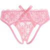 image:imageAvidlove Women Lace Panties Hollow Out Rear Bowknot Underwear Ruffle Cheeky Briefs 13 PackPink