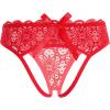 image:imageAvidlove Women Lace Panties Hollow Out Rear Bowknot Underwear Ruffle Cheeky Briefs 13 PackRed