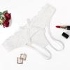 image:imageAvidlove Women Lace Panties Hollow Out Rear Bowknot Underwear Ruffle Cheeky Briefs 13 PackWhite