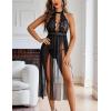 image:imageAvidlove Women Lingerie Lace Babydoll Nightdress Sexy Chemise Nightgown V Neck Nightdress SleepwearBlack