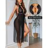 image:imageAvidlove Women Lingerie Lace Babydoll Nightdress Sexy Chemise Nightgown V Neck Nightdress SleepwearBlack