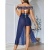 image:imageAvidlove Women Lingerie Lace Babydoll Nightdress Sexy Chemise Nightgown V Neck Nightdress SleepwearNavy Blue