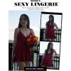 image:imageAvidlove Women Lingerie Lace Chemise V Neck Sexy Nightgown Modal Babydoll SleepwearWine Red
