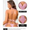 image:imageAvidlove Women Sexy Lingerie Lace Body Suit Deep V Teddy Mesh Bodysuit Cut Out One Piece Mini BabydollPink