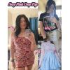 image:imageAvidlove Womens Mesh Tops Long Sleeve See Through Tee Shirt Crop Sheer Blouse Sexy Clubwear XS4XLAcpink