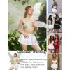 image:imageAvidlove Womens Pleated Mini Skirt Solid Ruffle Lingerie Skirts Layered Y2K Plaid Outfit for Schoolgirl Role Play XS4XL1white