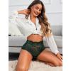 image:imageAvidlove Womens Underwear Invisible Seamless Hipster Lace Underwear Full Coverage PantiesGreen