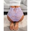 image:imageAvidlove Womens Underwear Invisible Seamless Hipster Lace Underwear Full Coverage PantiesLight Purple