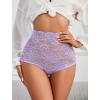 image:imageAvidlove Womens Underwear Invisible Seamless Hipster Lace Underwear Full Coverage PantiesLight Purple