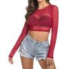 Z Wine Red With Rhinestone