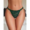 image:imageAvidlove Lace Panties for Women Sexy Underwear Low Rise Briefs Floral Lace Thong Panties 14 PackWine Redblackpinkgreen