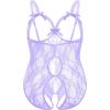 image:imageAvidlove Plus Size Lingerie Exotic Teddies Bodysuits One Piece Lace Babydoll SleepwearLilac