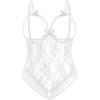 image:imageAvidlove Plus Size Lingerie Exotic Teddies Bodysuits One Piece Lace Babydoll SleepwearWhite