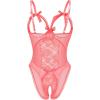 image:imageAvidlove Sexy Lingerie for Women One Piece Lace Babydoll Sleepwear BodysuitCoral Pink