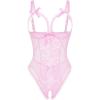 image:imageAvidlove Sexy Lingerie for Women One Piece Lace Babydoll Sleepwear BodysuitPink