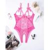 image:imageAvidlove Sexy Lingerie for Women One Piece Lace Babydoll Sleepwear BodysuitPink Leopard
