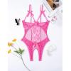 image:imageAvidlove Sexy Lingerie for Women One Piece Lace Babydoll Sleepwear BodysuitPink Leopard