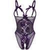 image:imageAvidlove Sexy Lingerie for Women One Piece Lace Babydoll Sleepwear BodysuitPurple
