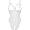 image:imageAvidlove Sexy Lingerie for Women One Piece Lace Babydoll Sleepwear BodysuitWhite