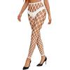 image:imageAvidlove Sexy Tights for Woman Fishnet Stockings Footless High Waist Pantyhose LeggingsWhite