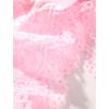 image:imageAvidlove Women Lace Panties Sexy Underwear Floral Lace Briefs with Cute Bow CenterPink
