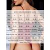 image:imageAvidlove Women Sexy Lingeries Deep V Teddy Lingerie Lace Bodysuit Hollow Out One Piece Mini BabydollDark Red
