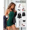 image:imageAvidlove Womens Lingerie Sexy Bodycon Nightgown Lace Neckline Babydoll Chemise Cotton Sleepwear Halter Dress Slip SXXLGreen