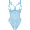 image:imageAvidlove Sexy Lingerie for Women One Piece Lace Babydoll Sleepwear BodysuitBlue
