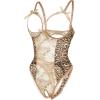 image:imageAvidlove Women One Piece Lingerie Sexy Lace Babydoll Mini BodysuitBrown Leopard