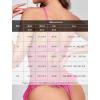 image:imageAvidlove Lingerie for Women Sexy Lace Bodysuit Deep V Teddy One Piece BabydollRose Red