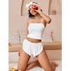 image:imageAvidlove Women Cami Ribbed Pajama Set Sexy Side Slit Sleepwear Soft Lingerie 2 Piece PJ SetWhite