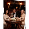 image:imageAvidlove Women Sexy Sheer Lace Bodycon Mini Dress Long Sleeve Mock Neck Cocktail Party Dresses See Through Lingerie OutfitChampagne