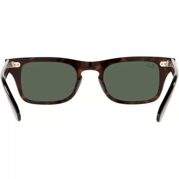 RayBan Child Sunglasses Black Frame Dark Green Lenses 45MMHavanaDark Green