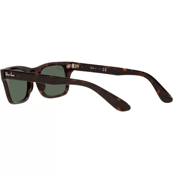 RayBan Child Sunglasses Black Frame Dark Green Lenses 45MMHavanaDark Green