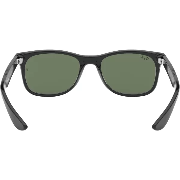 RayBan Junior RJ9052S New Wayfarer Square Sunglasses BlackDark Green 47 mmRayBan Junior RJ9052S New Wayfarer Square Sunglasses BlackDark Green 47 mm