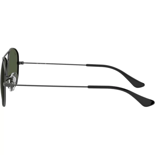 RayBan Mens Rb3362 Cockpit Aviator SunglassesGunmetalG15 Green