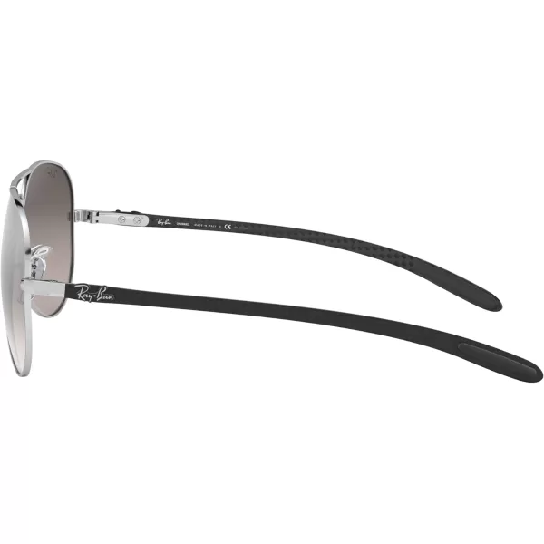 RayBan Mens Sunglasses MetalSteelSilverPolarized Grey Mirrored Silver Polarized Grey Mirror Silver