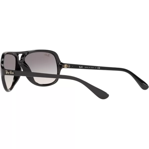 RayBan RB4162 Aviator Sunglasses RectangularBlackGrey Gradient