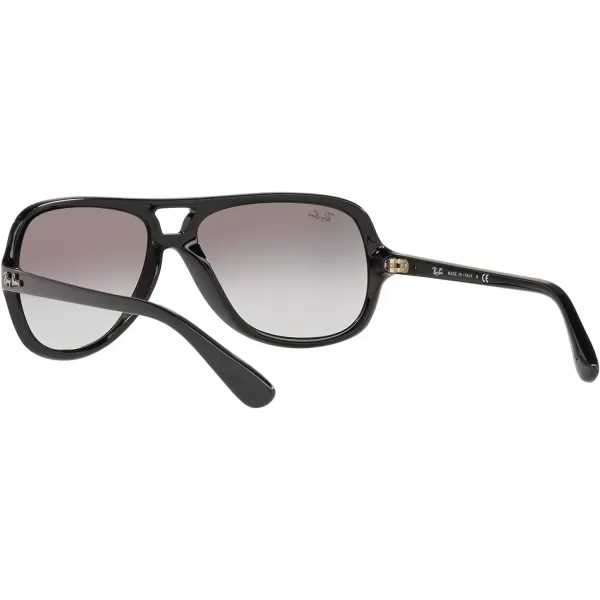 RayBan RB4162 Aviator Sunglasses RectangularBlackGrey Gradient