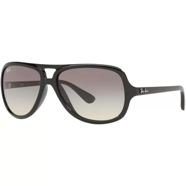 RayBan RB4162 Aviator Sunglasses RectangularBlackGrey Gradient