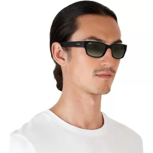 RayBan RB4388 Square SunglassesBlackGrey Gradient