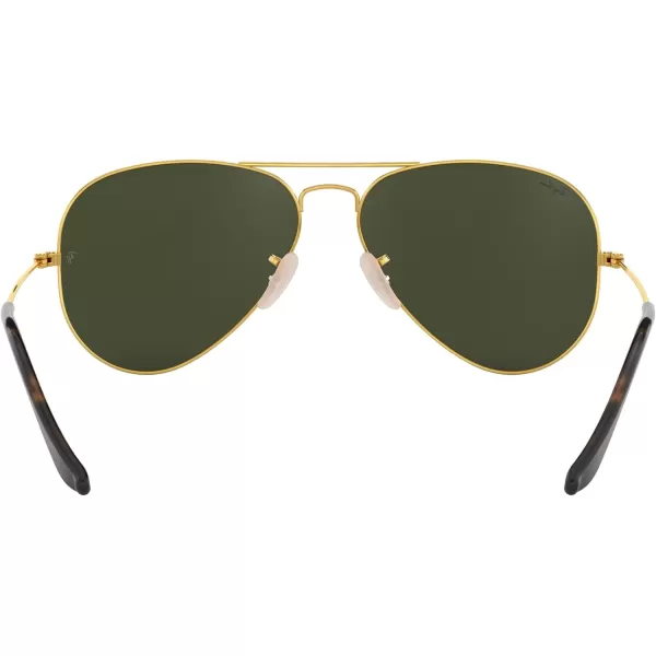 RayBan Rb3025 Classic AviatorGold on BlackG15 Green