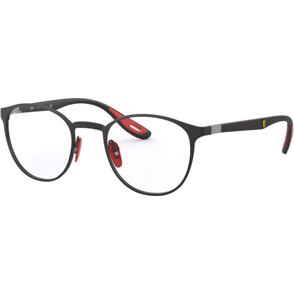 RayBan Rx6355m Scuderia Ferrari Collection Round Prescription Eyeglass FramesRayBan Rx6355m Scuderia Ferrari Collection Round Prescription Eyeglass Frames