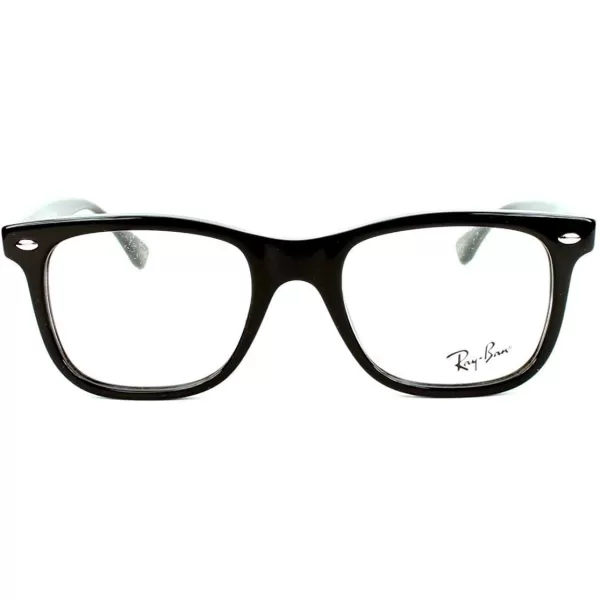 RayBan Womens RX5248 Square Prescription Eyewear FramesBlack