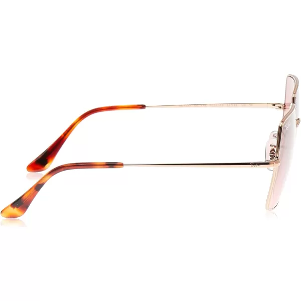 RayBan Womens Rb1971 Square Evolve Photochromic SunglassesCopperPhotochromic Red Gradient Bordeaux