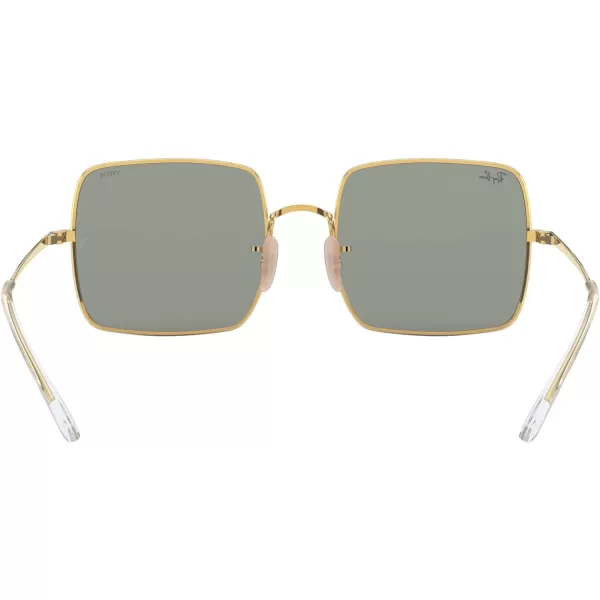 RayBan Womens Rb1971 Square Evolve Photochromic SunglassesGoldPhotochromic Grey Mirrored Grey