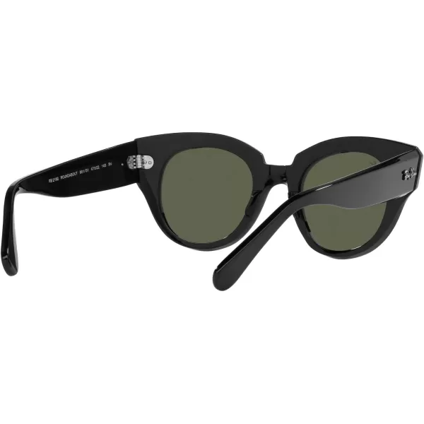 RayBan Womens Rb2192 Roundabout Round SunglassesBlackGreen
