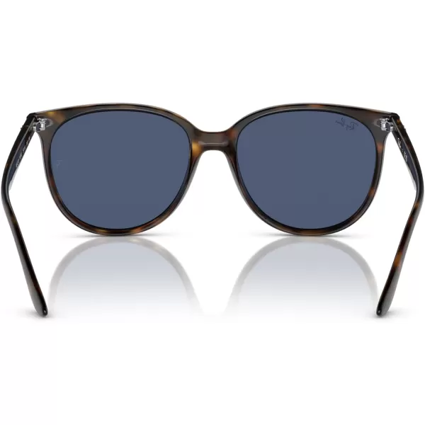 RayBan Womens Rb4378 Square SunglassesHavanaDark Blue